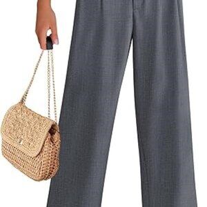 (NWT) PRETTYGARDEN Women Work Pants High Waisted Gray Size Small